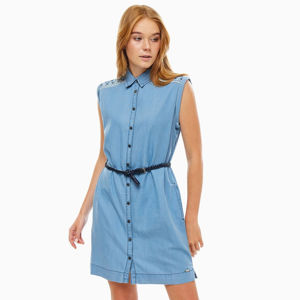 Pepe Jeans dámské modré šaty Dora - XS (551)